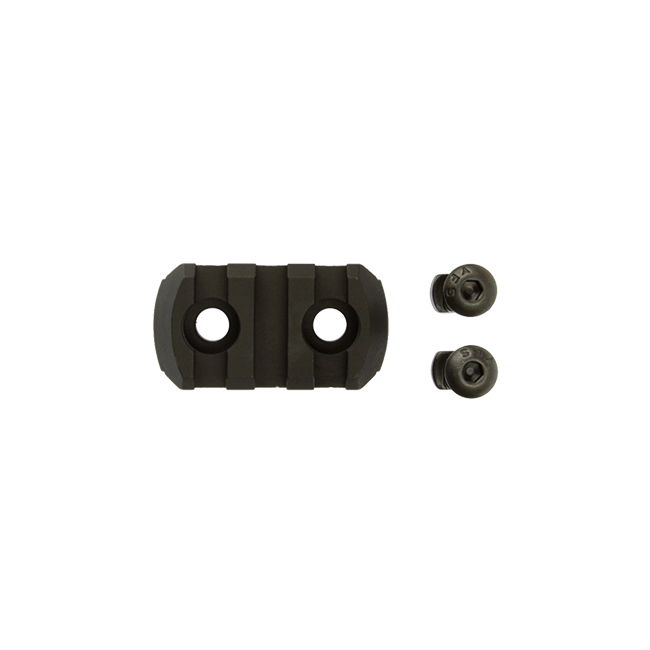 M-Lok 3 Slot Picatinny Rail Flat