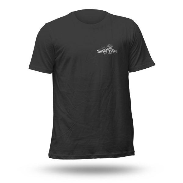STT Black Silver Logo - Short Sleeve Shirt - Front