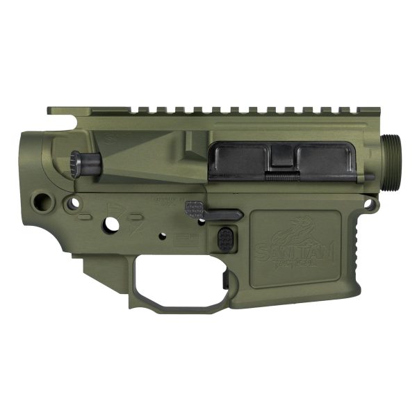 STT-15 Ambi PILLAR Billet Receiver Combo - Olive Drab Green Anodized