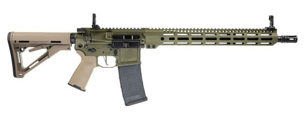 STT-15 Ambi 5.56/.223 Rifle Gas Length Rifle 16" - Olive Drab Green Anodized