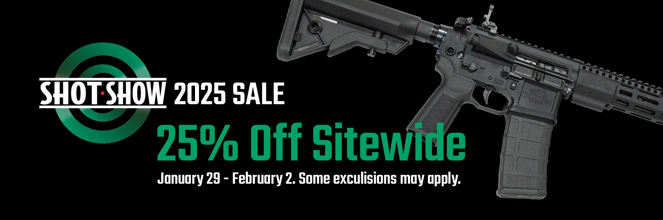 STT Shot Show 2025 Sale Banner