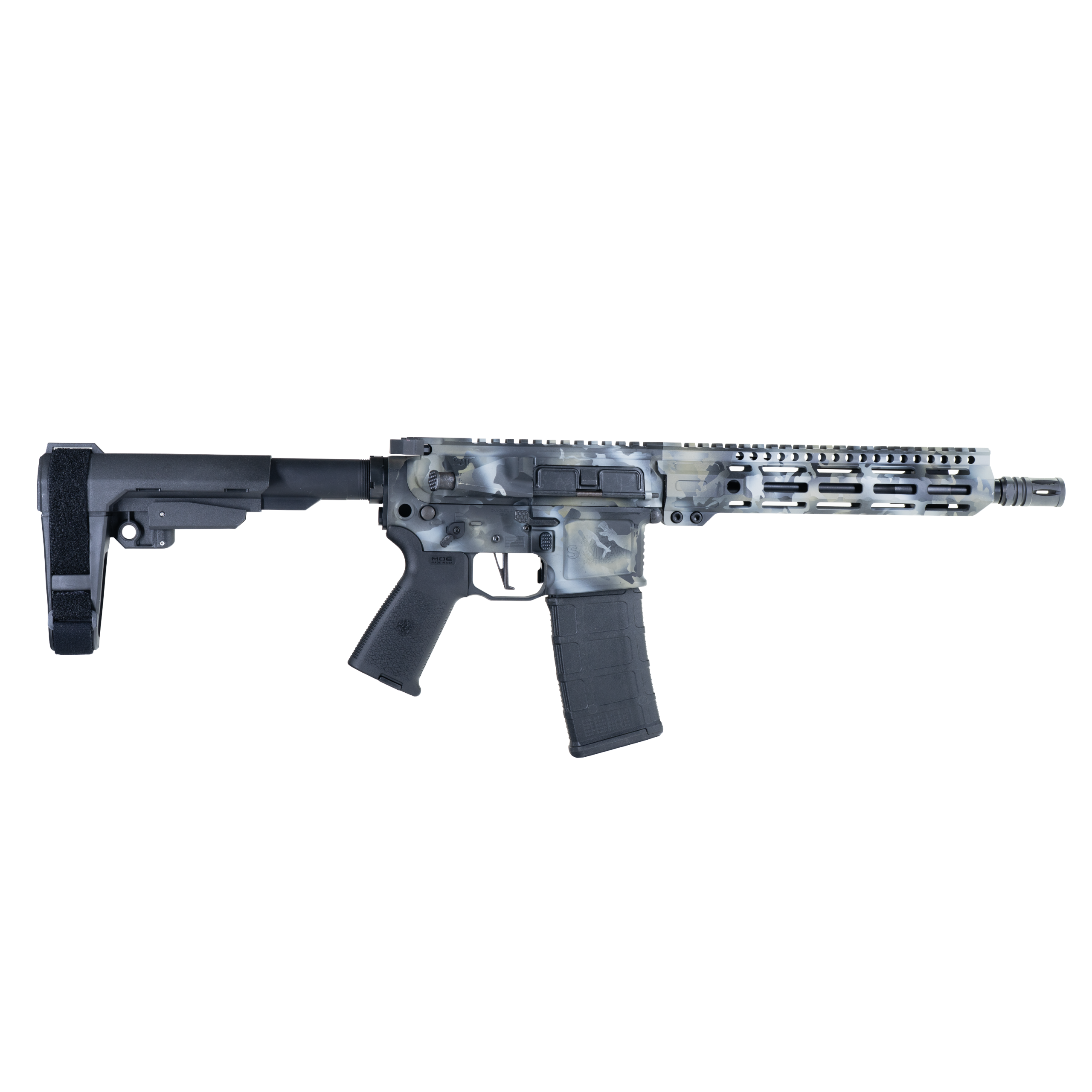 Black Multicam Pistol